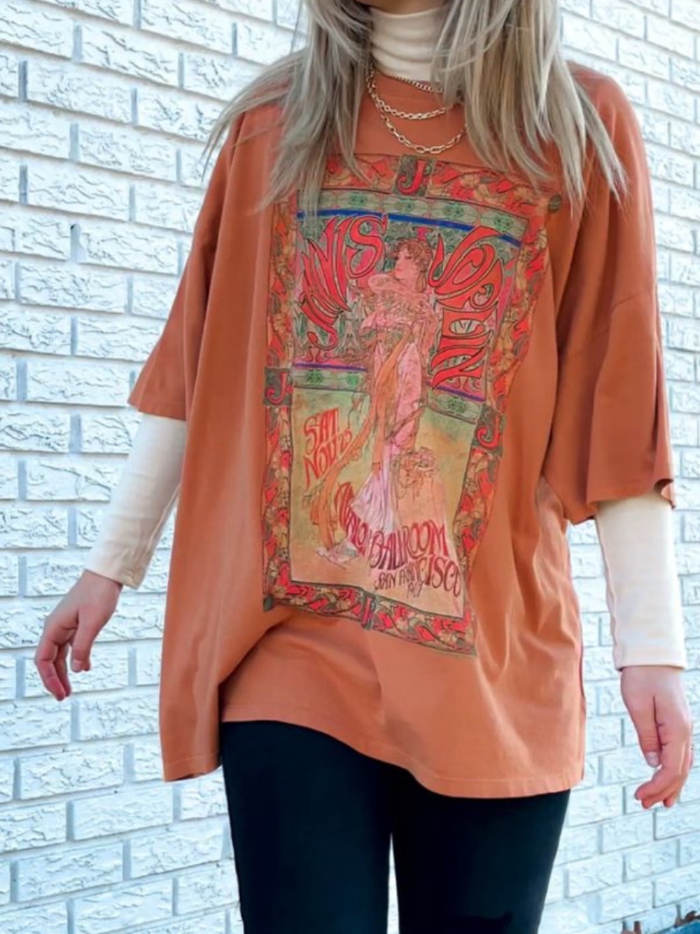RARE DAYDREAMER | Janis Joplin Avalon Ballroom Tee | OS